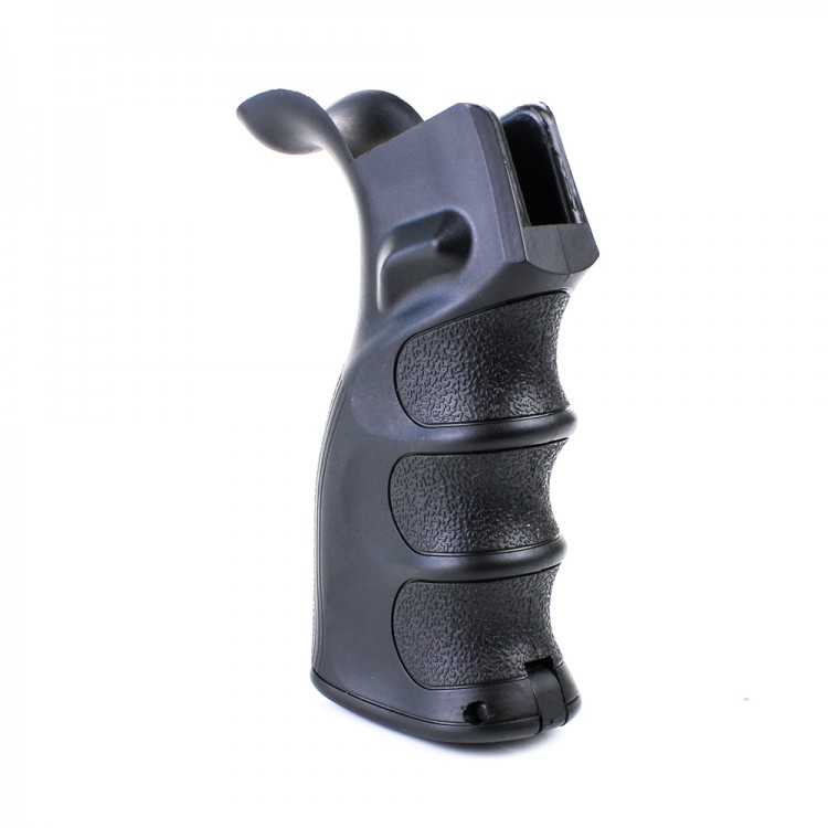 Ergonomic Pistol Grip with Beavertail Black