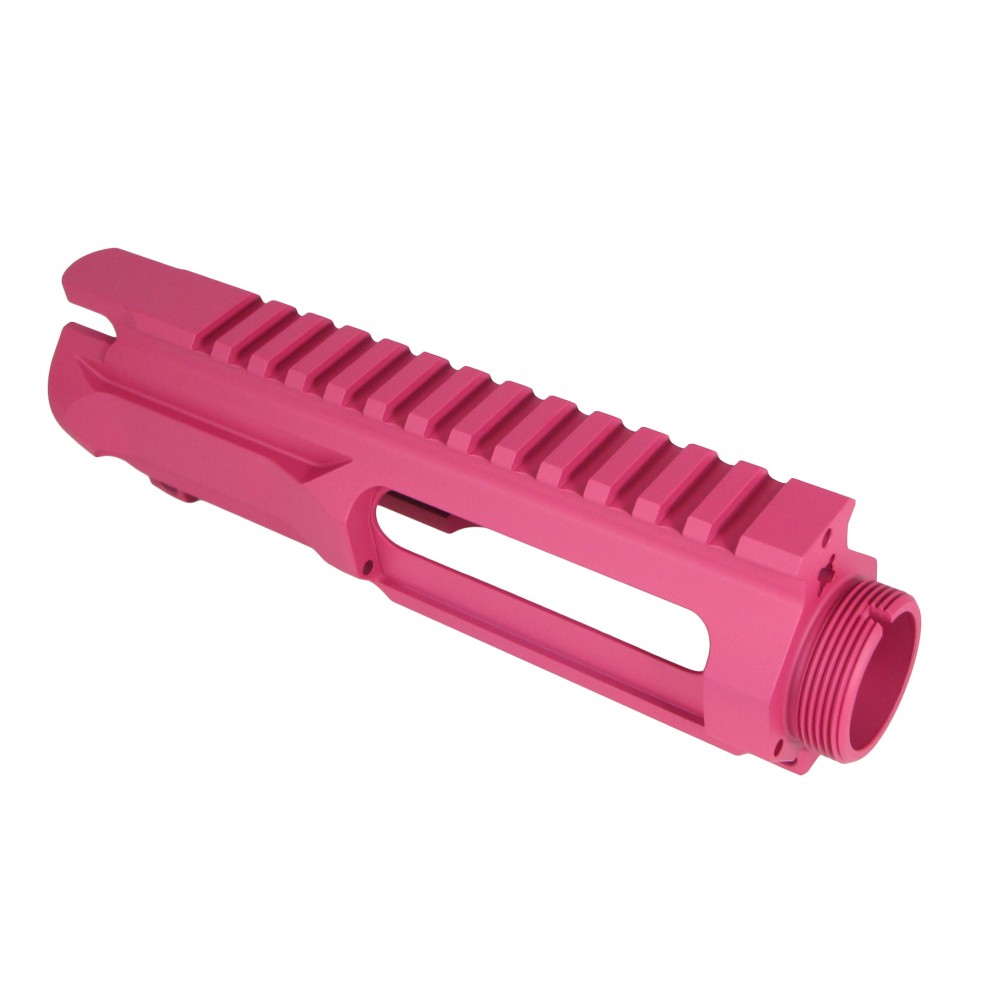 AR-15/47/9/300 Billet Upper Receiver Cerakote - Pink (Made in USA)-img-0