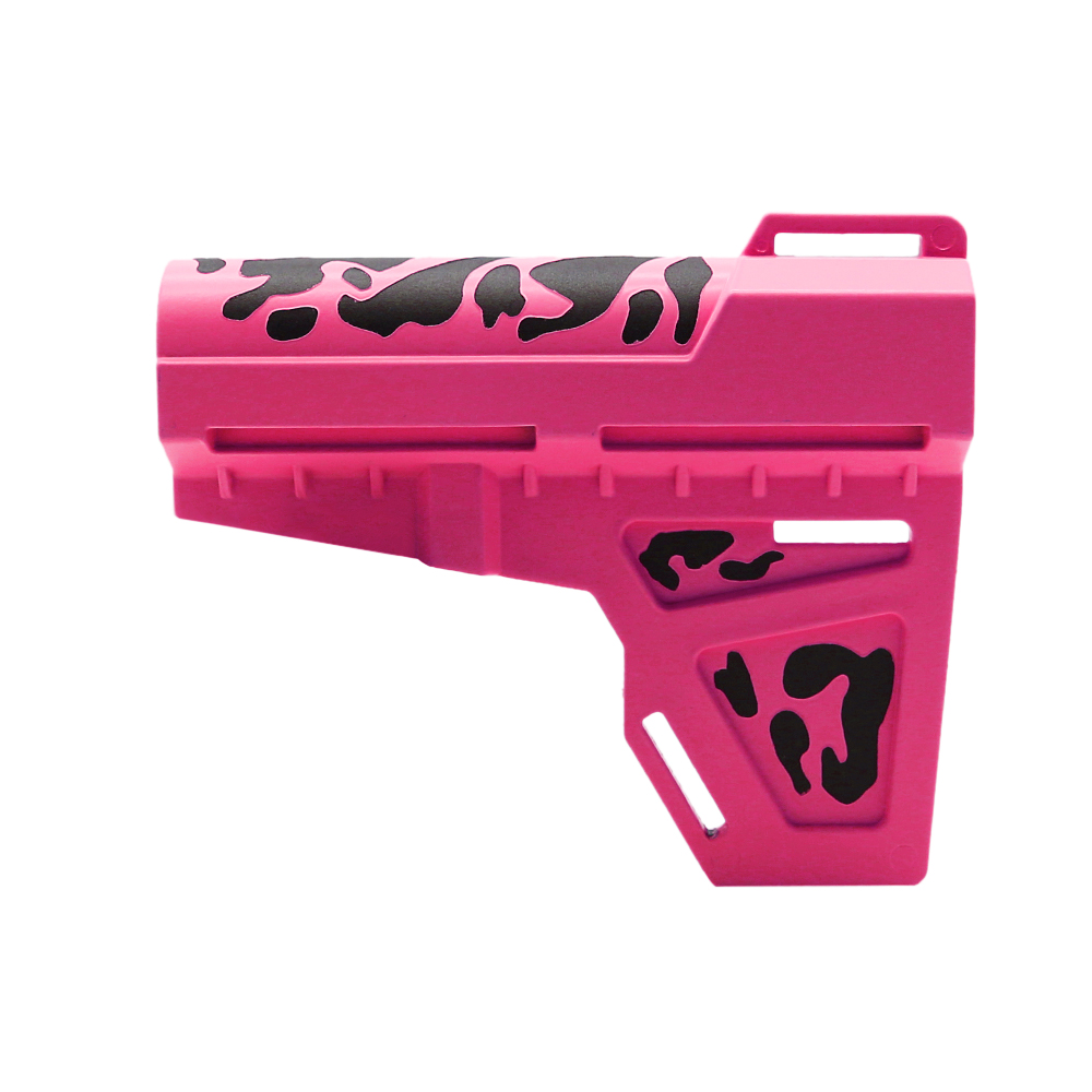 CERAKOTE CAMO| Pistol Stabilizer| Black and Cerakote Pink-img-1