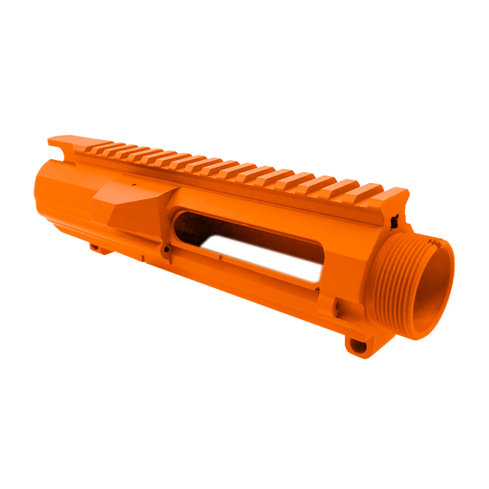 AR-10/LR-308 Low Profile Upper Receiver- Cerakote Hunter Orange  (Made in USA)