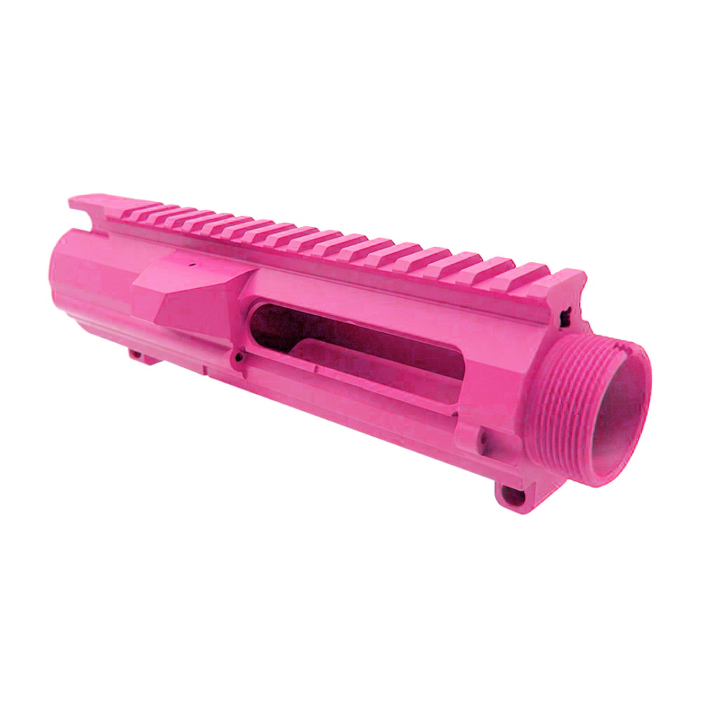 AR-10/LR-308 Low Profile Upper Receiver- Cerakote Pink  (Made in USA)