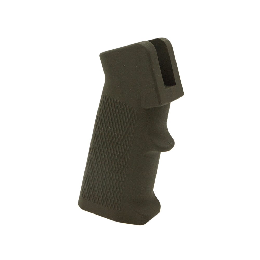 AR-15/10 A2 Style Pistol Grip w/ Screw & Lock Washer- Cerakote OD Green