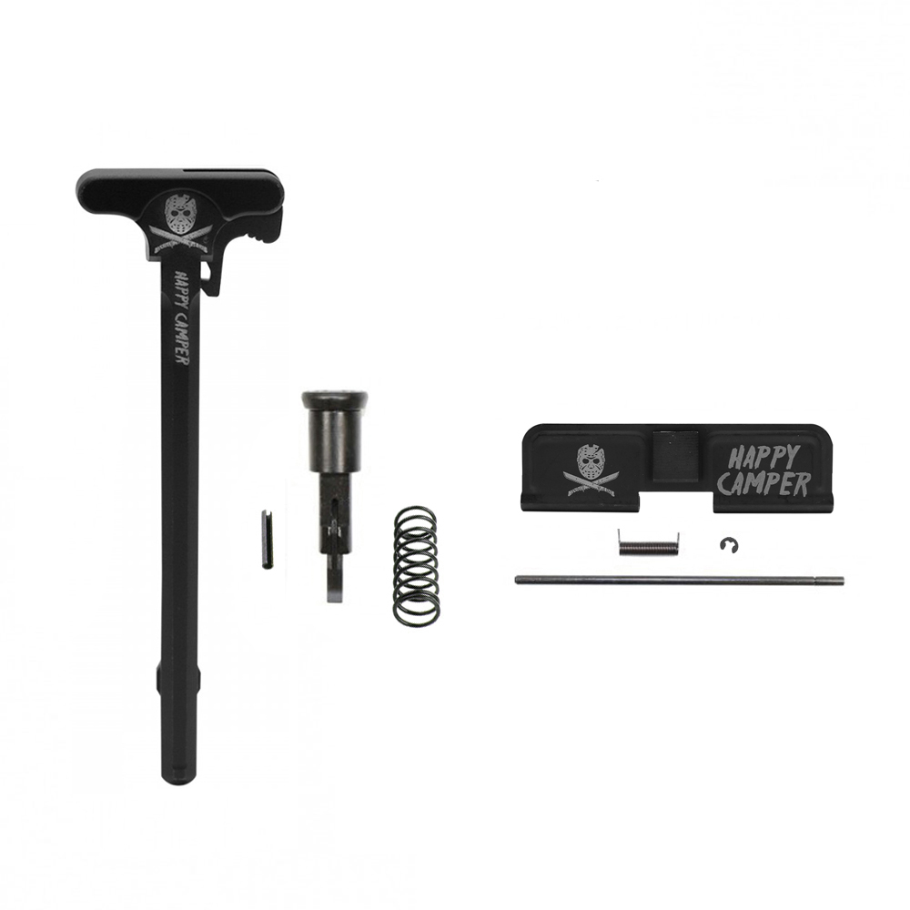 AR-15 Tactical Charging Handle, Dust Cover, and Forward Assist Kit - CAMPER