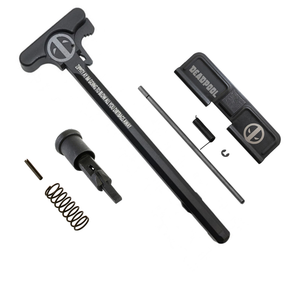 AR-15 Tactical Charging Handle, Dust Cover, and Forward Assist Kit - DP ...