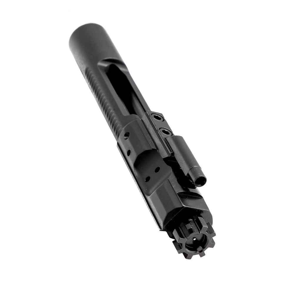 AR-15 Bolt Carrier Group Assembly - Flat Design - Black Nitride (Made in USA)