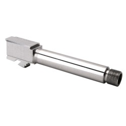 Glock 19 Stainless Steel 9mm "Threaded" Barrel (Made in USA)