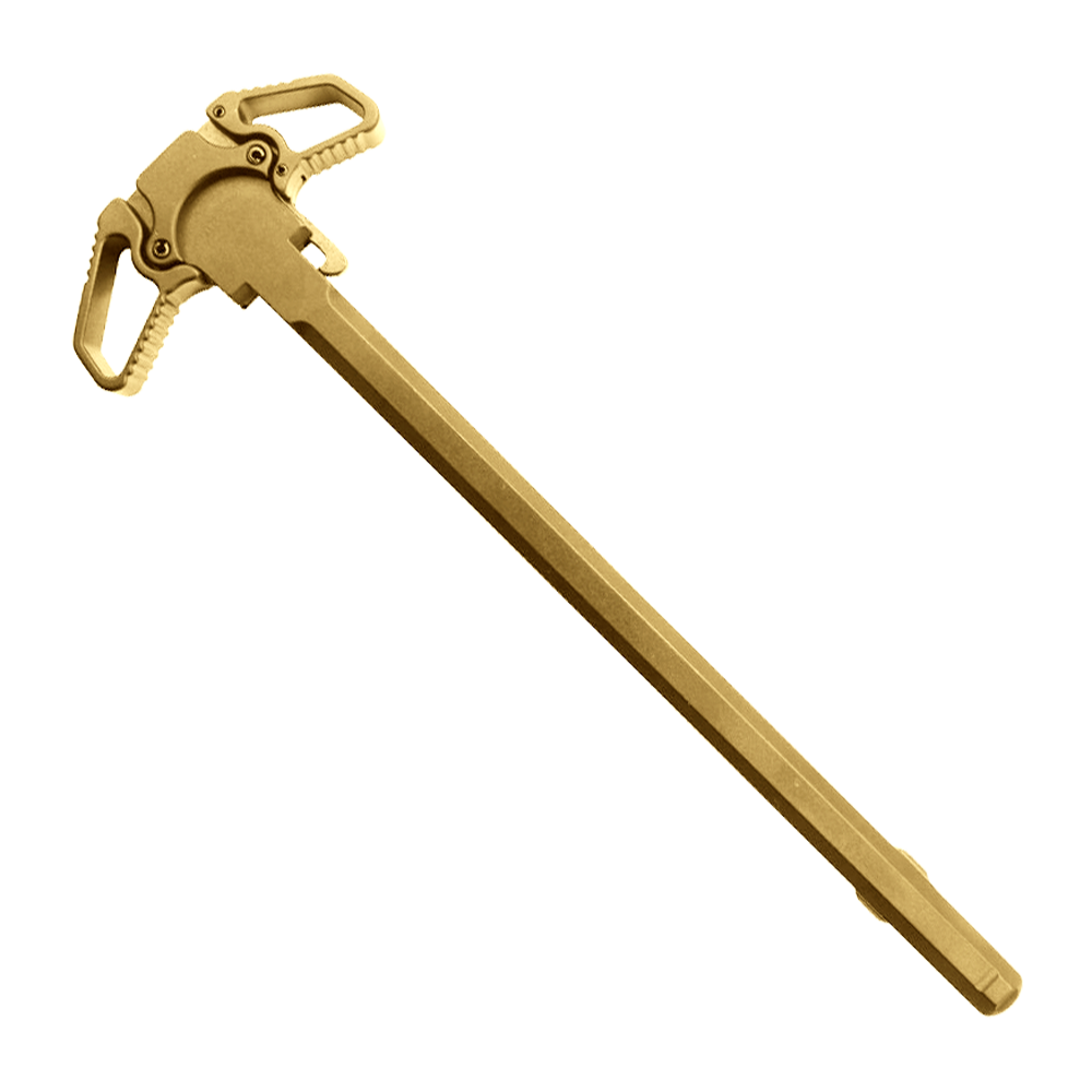AR-10 / LR-308 DUAL AMBIDEXTROUS CHARGING HANDLE - CERAKOTE GOLD