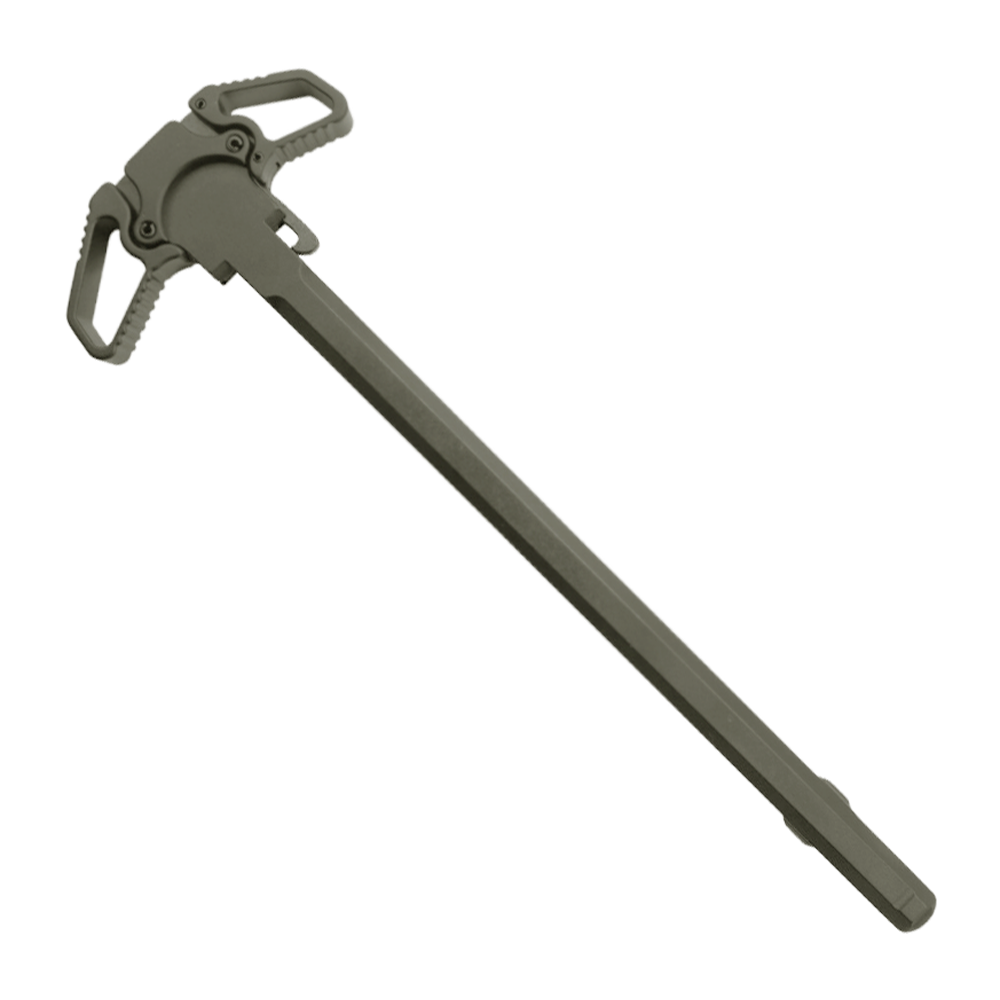 AR-10 / LR-308 DUAL AMBIDEXTROUS CHARGING HANDLE - CERAKOTE OD GREEN