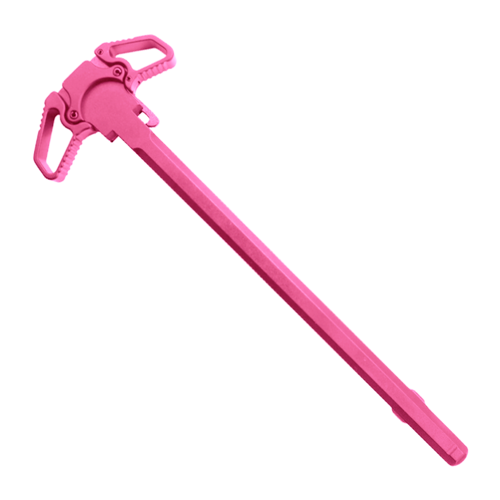 AR-10 / LR-308 DUAL AMBIDEXTROUS CHARGING HANDLE - CERAKOTE PINK