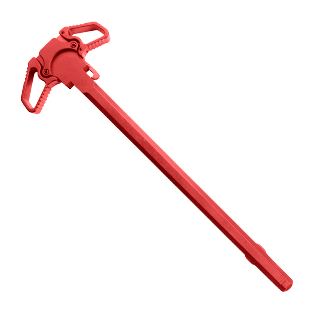AR-10 / LR-308 DUAL AMBIDEXTROUS CHARGING HANDLE - CERAKOTE RED