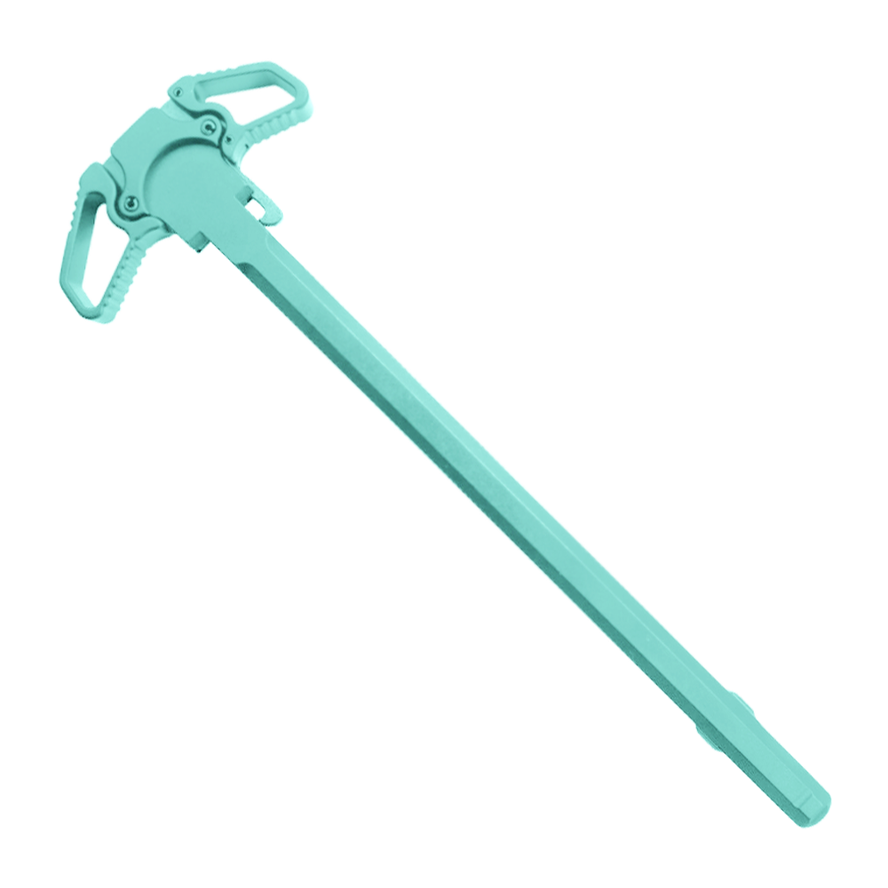 AR-10 / LR-308 DUAL AMBIDEXTROUS CHARGING HANDLE - CERAKOTE ROBINS EGG