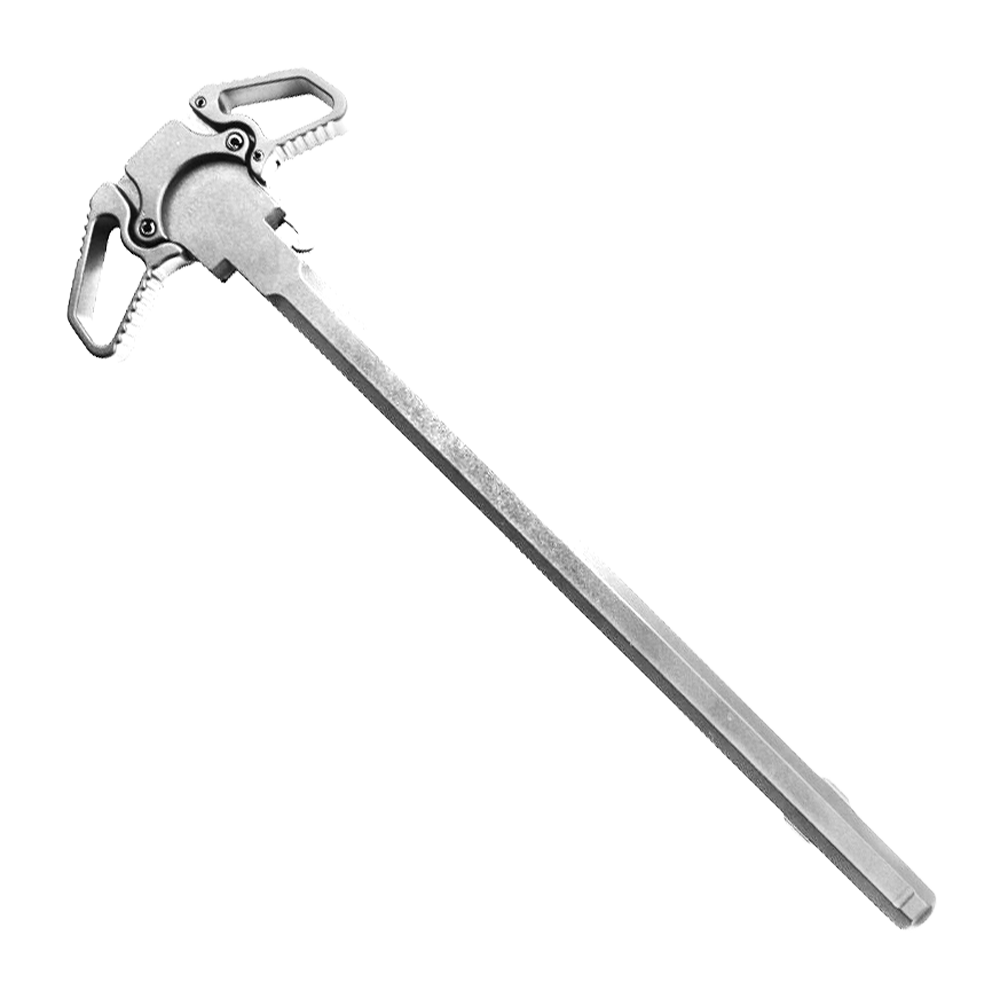 AR-10 / LR-308 DUAL AMBIDEXTROUS CHARGING HANDLE - CERAKOTE GLACIER SILVER