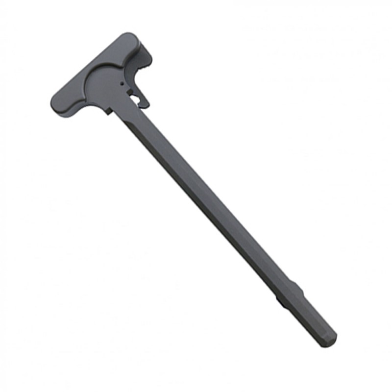 AR-15 Tactical Charging Handle - Cerakote Sniper Grey - with LATCH OPTION