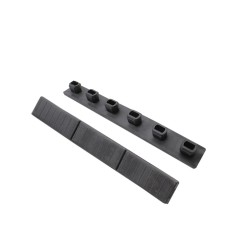 M-LOK and KeyMod Rails Protective Rubber Cover -Black (INCLUDES ONE PANEL)