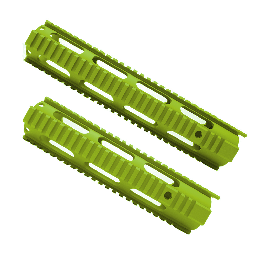 AR-15 Free Float Handguard - Cerakote - Zombie Green (OPTIONS AVAILABLE)