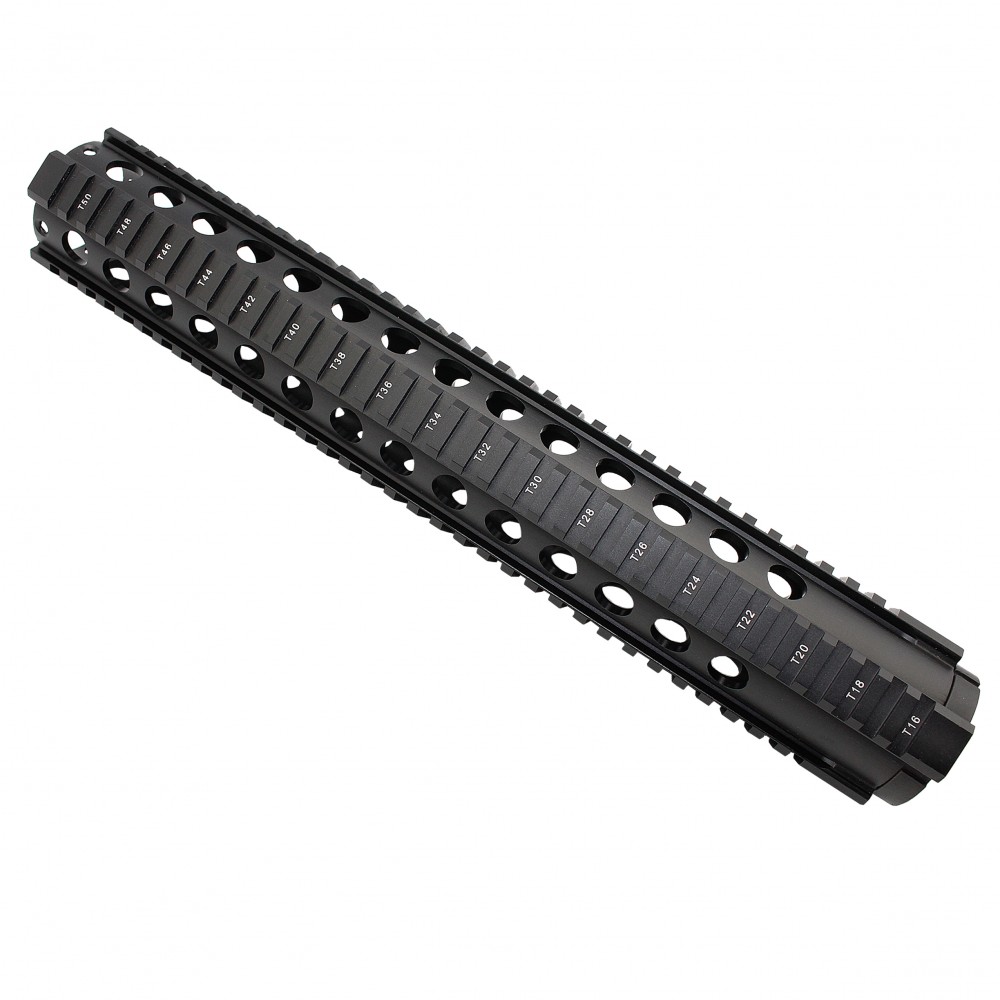 AR-15 Extended Length One Piece Free Float Handguard- 15 Inch