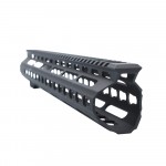 AR15 15" Super Slim Light Keymod Free Float Handguard -BLACK- (MADE IN USA)