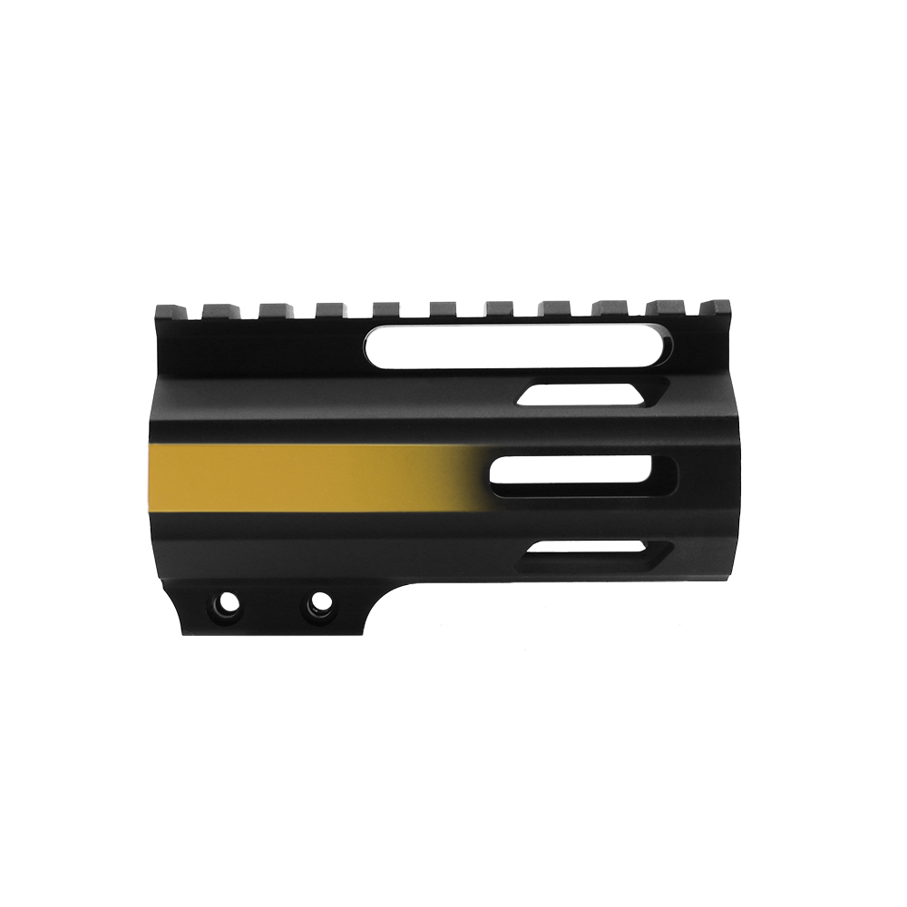 CERAKOTE GRADIENT GLD | AR-15 4" M-LOK Parallelogram Handguard (MADE IN USA) CERAKOTE GRADIENT GLD | AR-15 4" M-LOK Parallelogram Handguard (MADE IN USA)
