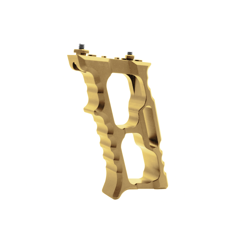 AR Large Cut Aluminum Foregrip -Cerakote Gold