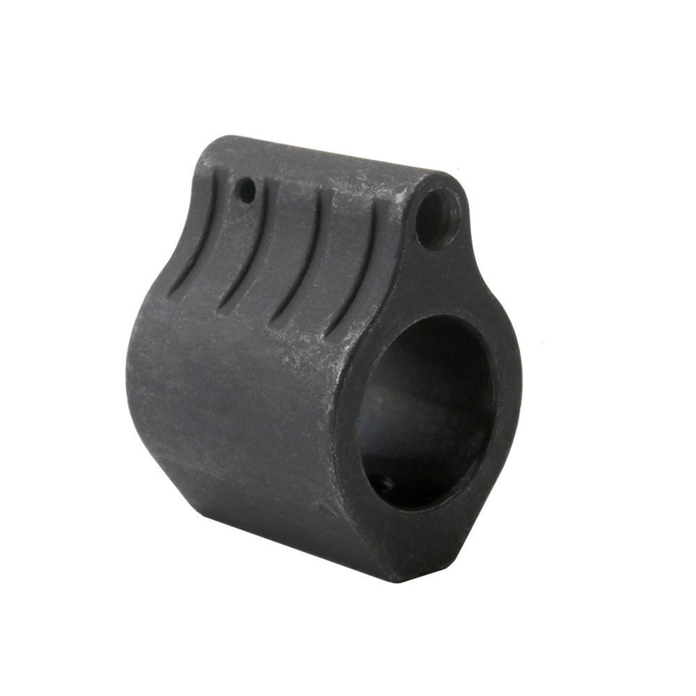 .625 Low Profile Steel Gas Block with Lines - Steel