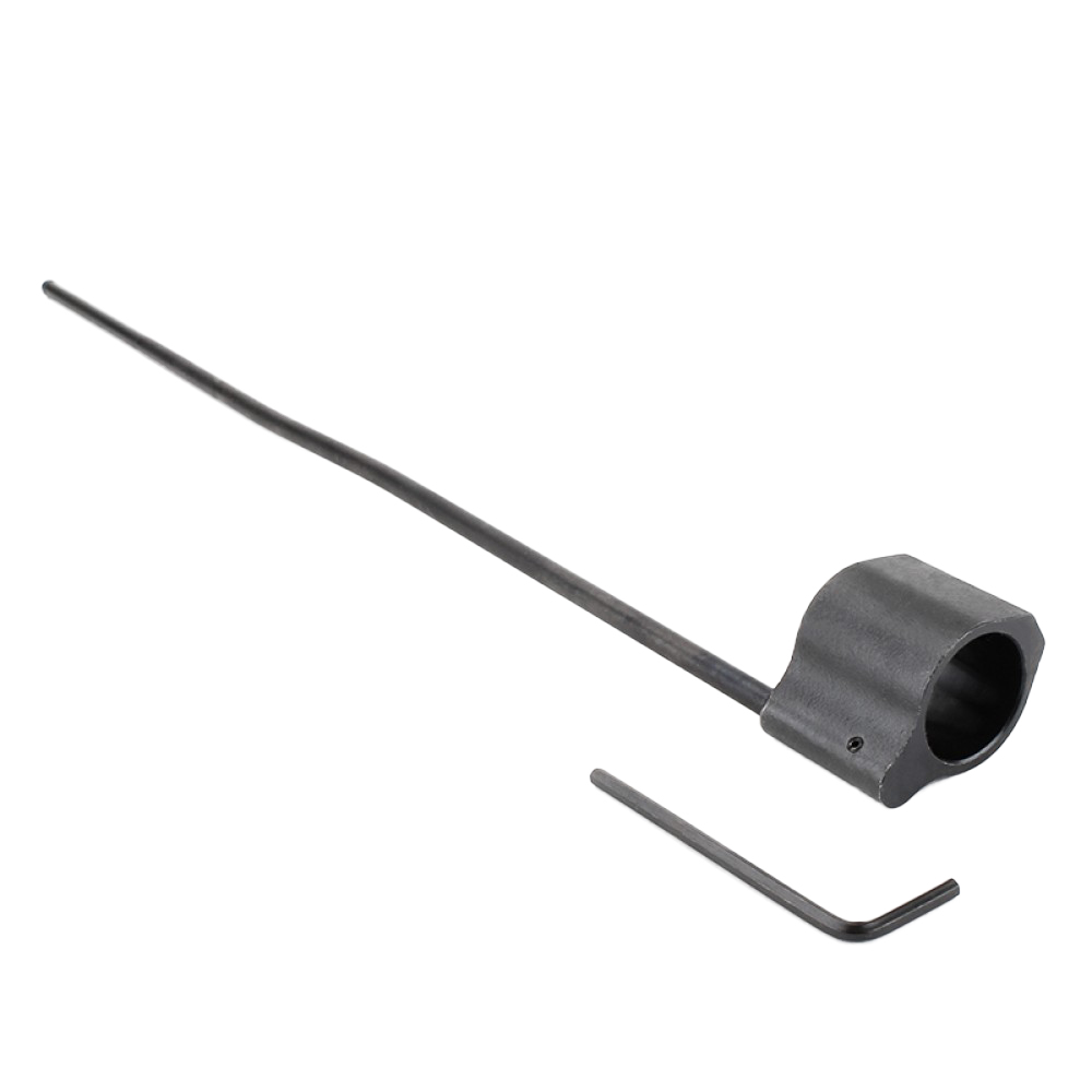 .750 Low Profile Gas Block and Sliver Mid Length Length Gas Tube - Assembled (Packaged) (GTMB, GB01-B)
