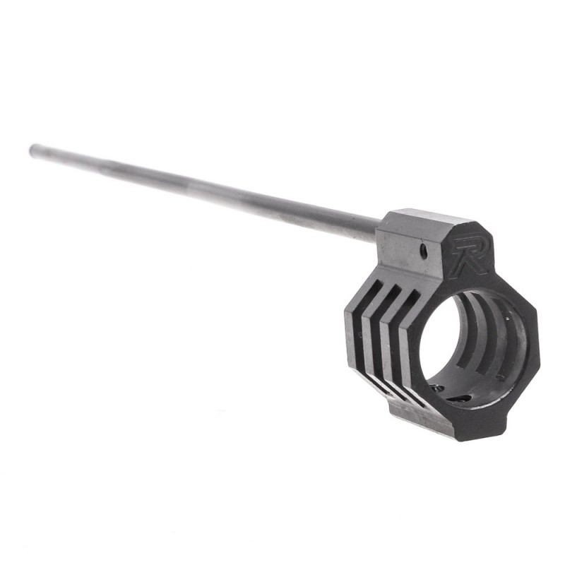 .750 Low Profile "CAGED" Steel Gas Block (USA) and Rifle Length Stainless Gas Tube - Assembled(GTR, GBUS)