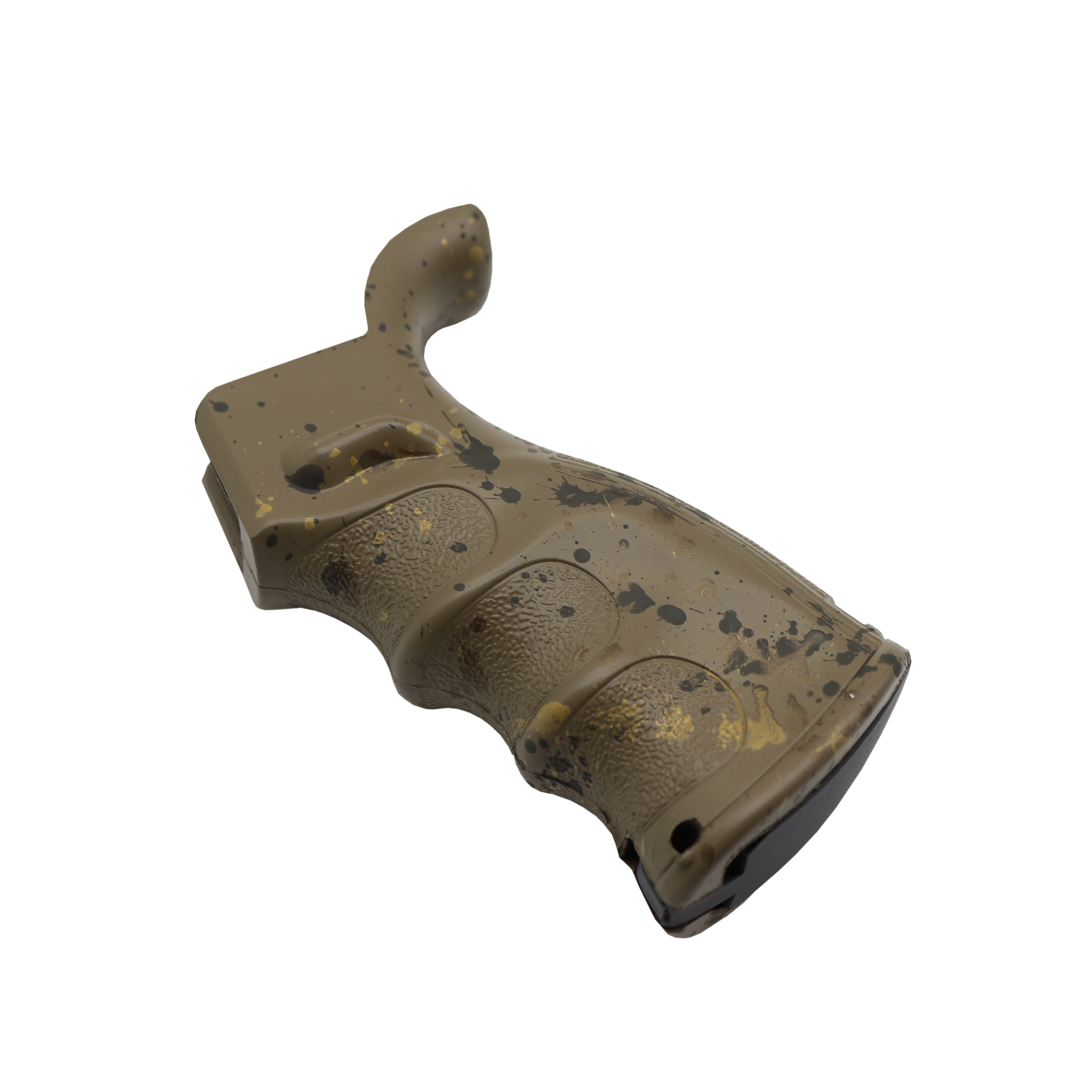 Cerakote Splatter| AR Polymer Pistol Grip - Base Flat Dark Earth