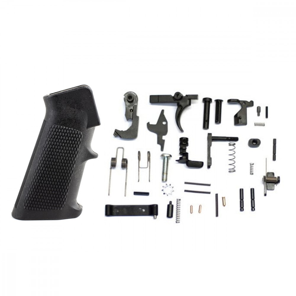 M-16 Lower Parts Kit w/ Standard Grip & Trigger Guard 