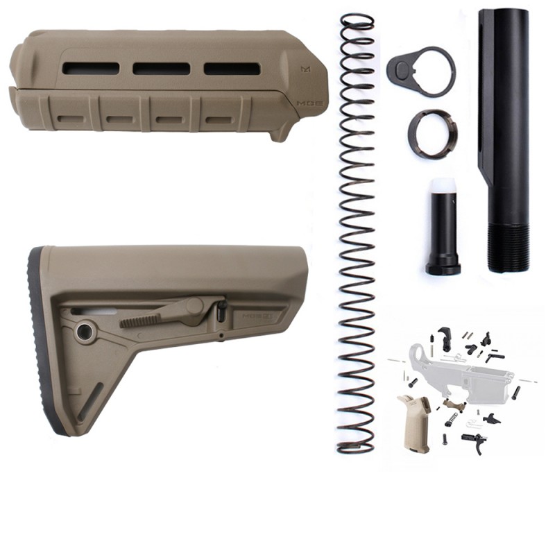 MAGPUL MOE SL CARBINE STOCK WITH HANDGUARD AND GRIP-FDE