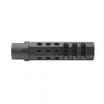 AR-10/LR-308 Muzzle Brake .308 5/8x24 TPI 3.5" with Mitigator Designs (Includes Jam Nut)
