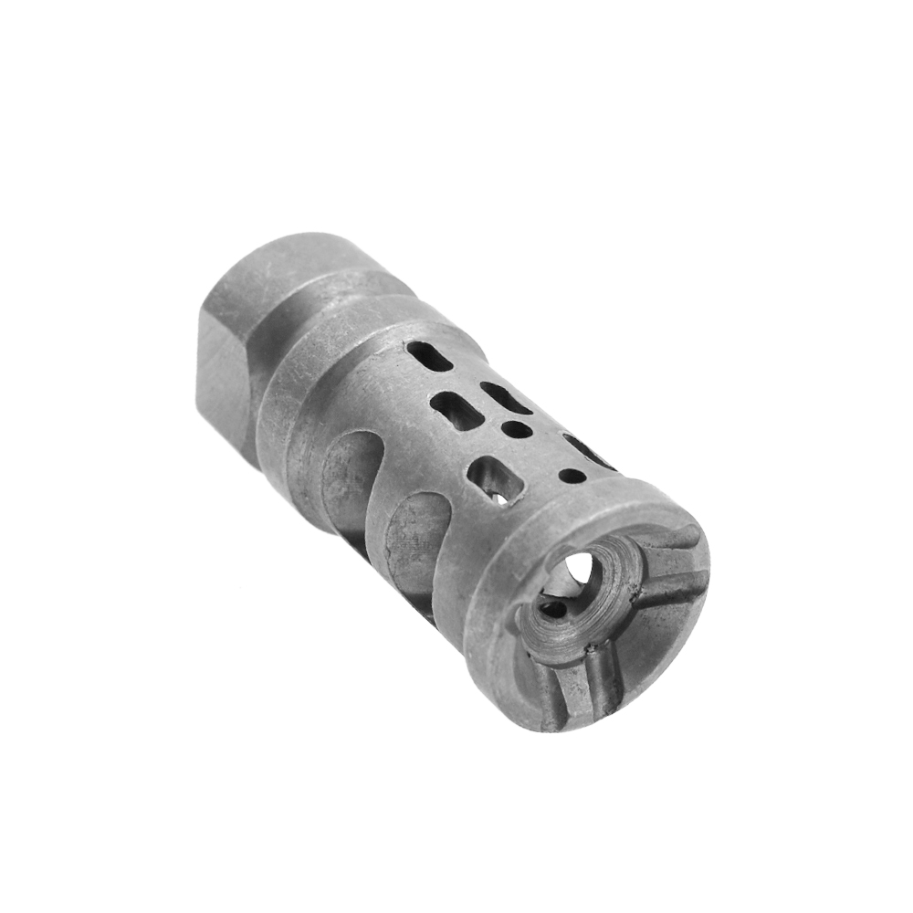 AR-15/.223/5.56 Ported Muzzle Brake Compensator ½”x28 - RAW