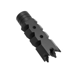 AR-15 Shark Muzzle Brake 1/2x28 Pitch Thread