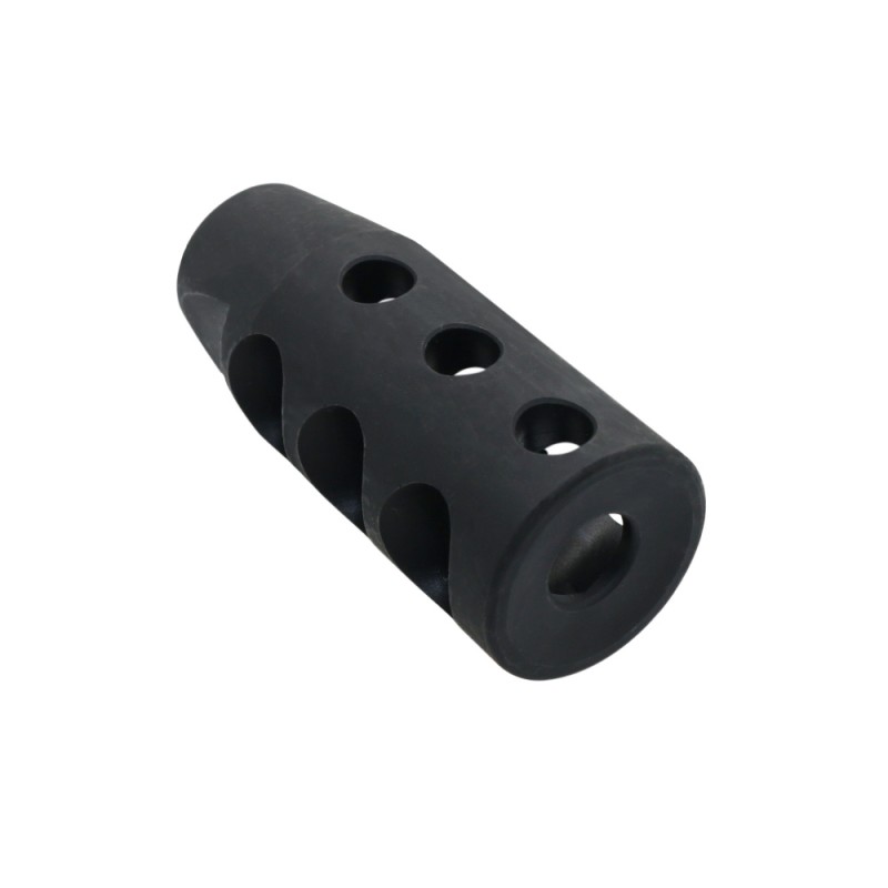 AR-15/.223/5.56 Compact Muzzle Brake for 1/2"x28 Pitch 
