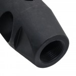 AR-15/.223/5.56 Compact Muzzle Brake for 1/2"x28 Pitch 