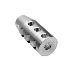 AR-10/LR-308 Compact Stainless Muzzle Brake 5/8"x24 Pitch