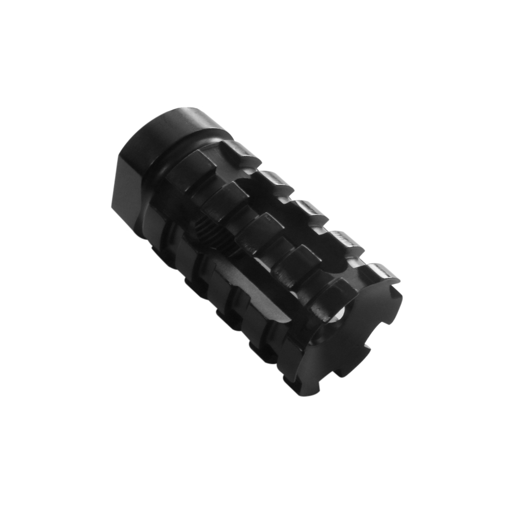 AR-15/.223/5.56 Pineapple Muzzle Brake 1/2"x28 Pitch V.2 (MADE IN USA)