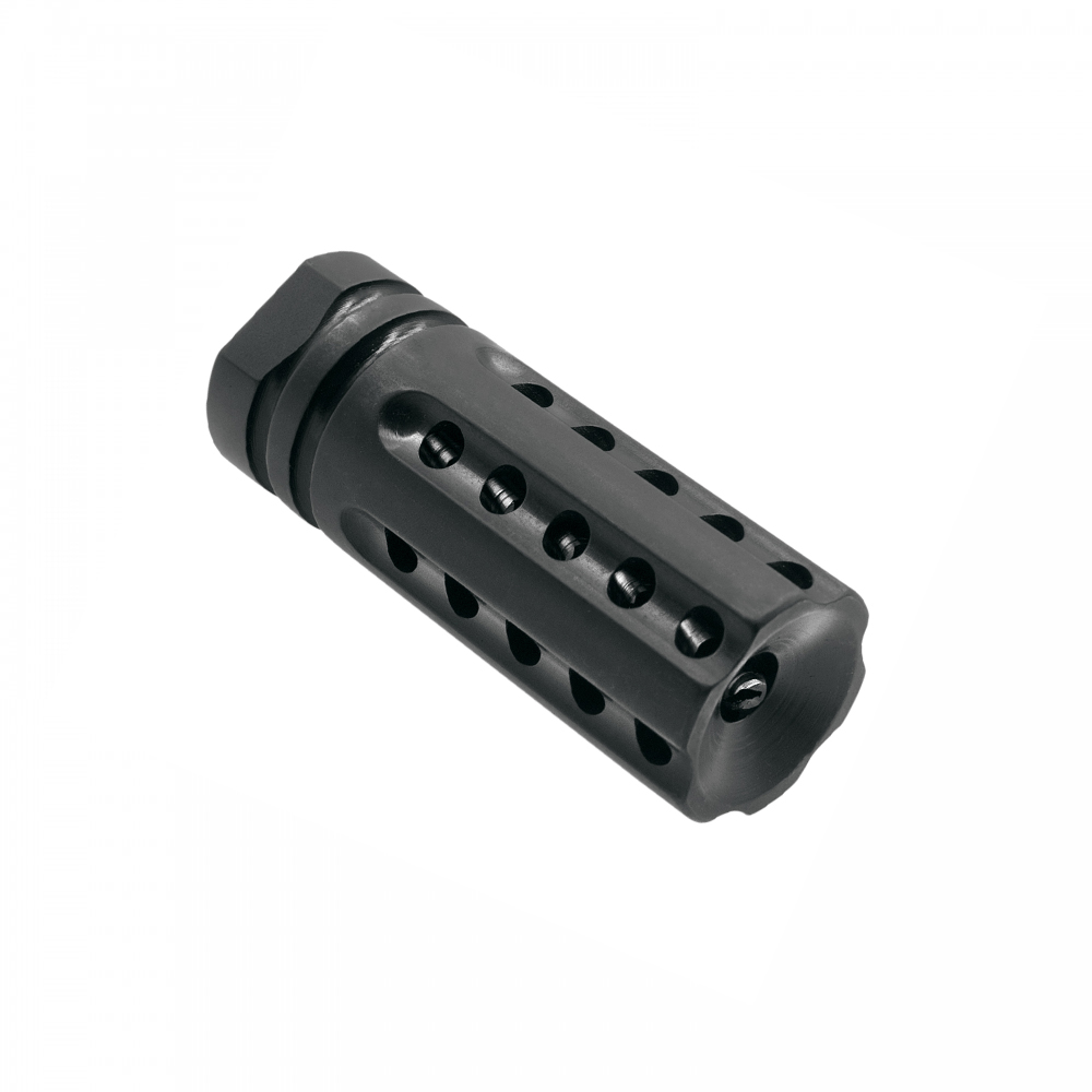 AR-15/.223/5.56 Multi Port Flash Hider Version 2 - 1/2"x28 Thread Pitch (Made In U.S.A)
