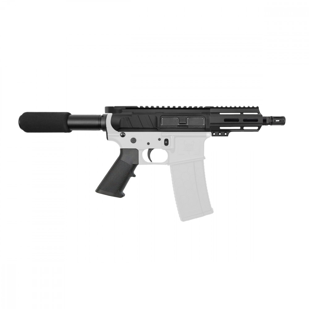 AR-40 4.5" BILLET MOD 1 UPPER RECEIVER PISTOL BUILD KIT W/4.5" M-LOK HANDGUARD - BCG-LPK & Pistol Tube Kit AR-40 4.5" BILLET MOD 1 UPPER RECEIVER PISTOL BUILD KIT W/4.5" M-LOK HANDGUARD - BCG-LPK & Pistol Tube Kit