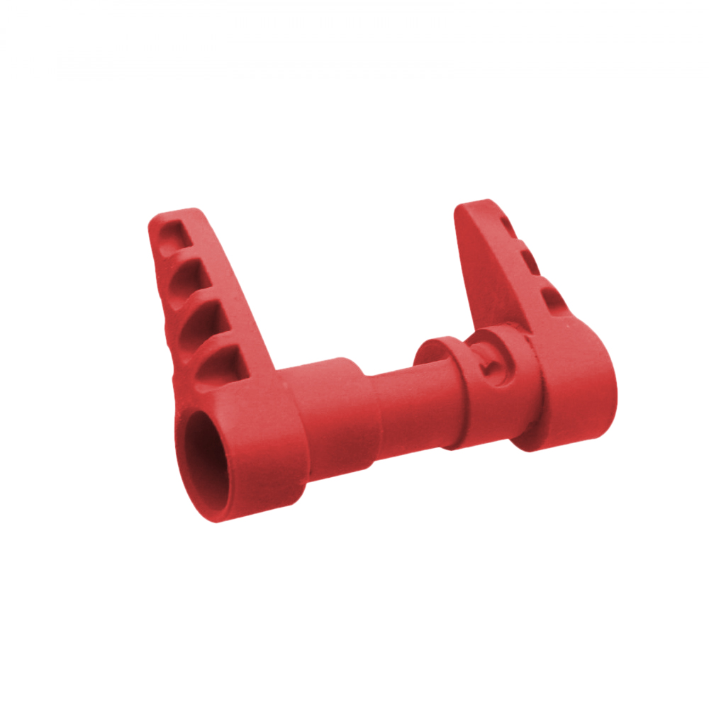 AR Ambidextrous Safety Selector V.1 - Cerakote Red