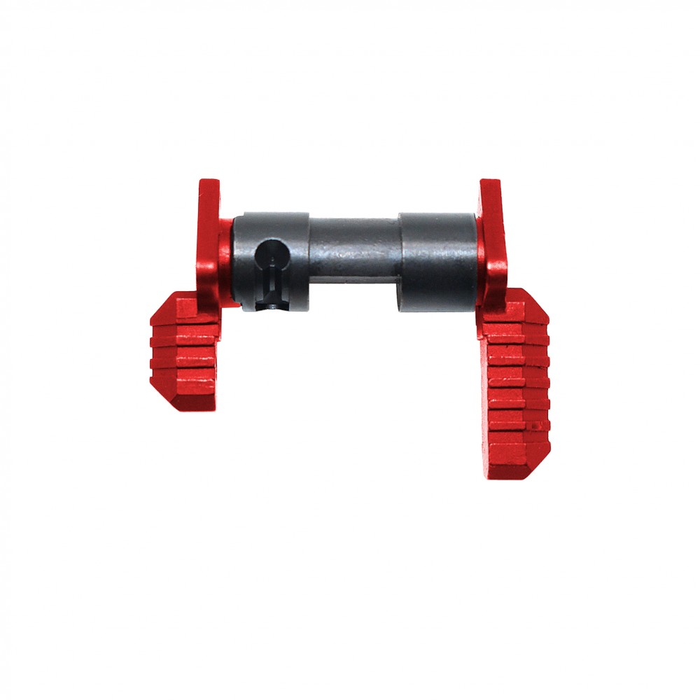 AR Enhanced Ambidextrous Safety Selector - Red