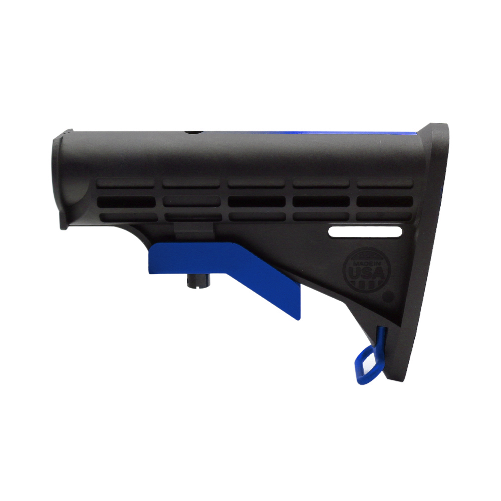 CERAKOTE GRADIENT BLU | AR-15 Collapsible Standard Version Stock Body-Mil Spec- MADE IN USA CERAKOTE GRADIENT BLU | AR-15 Collapsible Standard Version Stock Body-Mil Spec- MADE IN USA