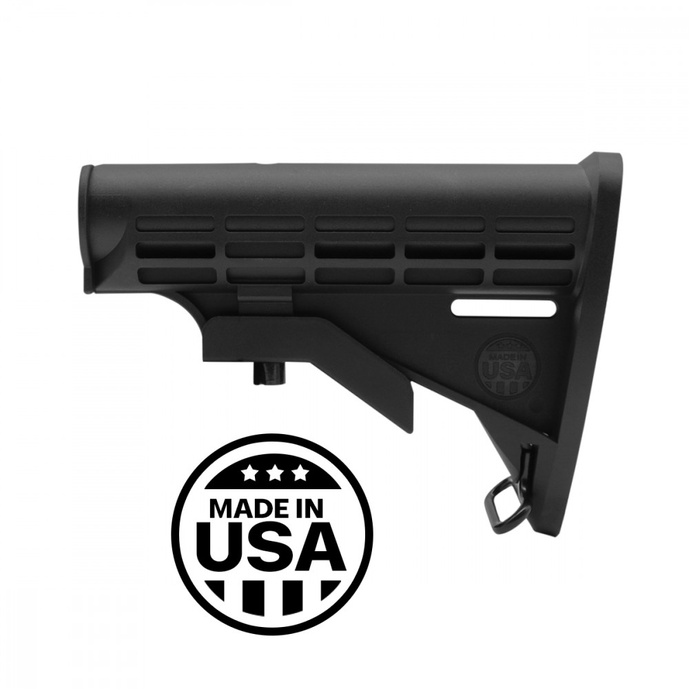 AR-15 Collapsible Standard Version Stock Body-Mil Spec- MADE IN USA