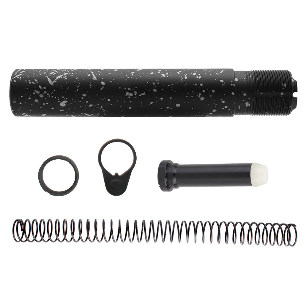 CERAKOTE SLV SPLATTER | AR-15 .223/5.56 Complete Pistol Buffer Tube Kit - No Foam