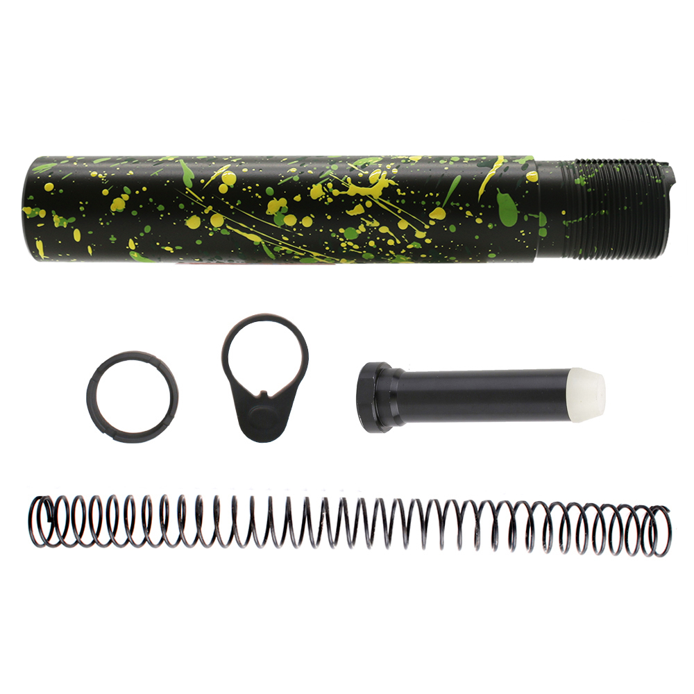 CERAKOTE ODG SPLATTER | AR-15 .223/5.56 Complete Pistol Buffer Tube Kit - No Foam