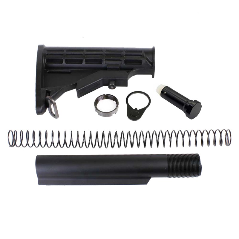 AR-10/LR-308 Commercial 6-Position Collapsible Carbine Stock Kit for ...