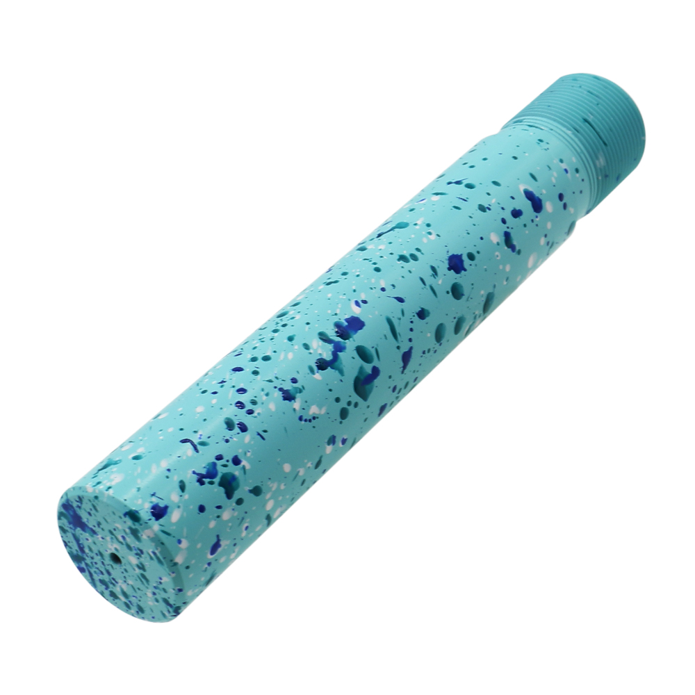 Cerakote Splatter | AR - Pistol Buffer Tube - Base Robins Egg - Pattern - Aqua Teal - Bright White - Blue Flame Cerakote Splatter | AR - Pistol Buffer Tube - Base Robins Egg - Pattern - Aqua Teal - Bright White - Blue Flame