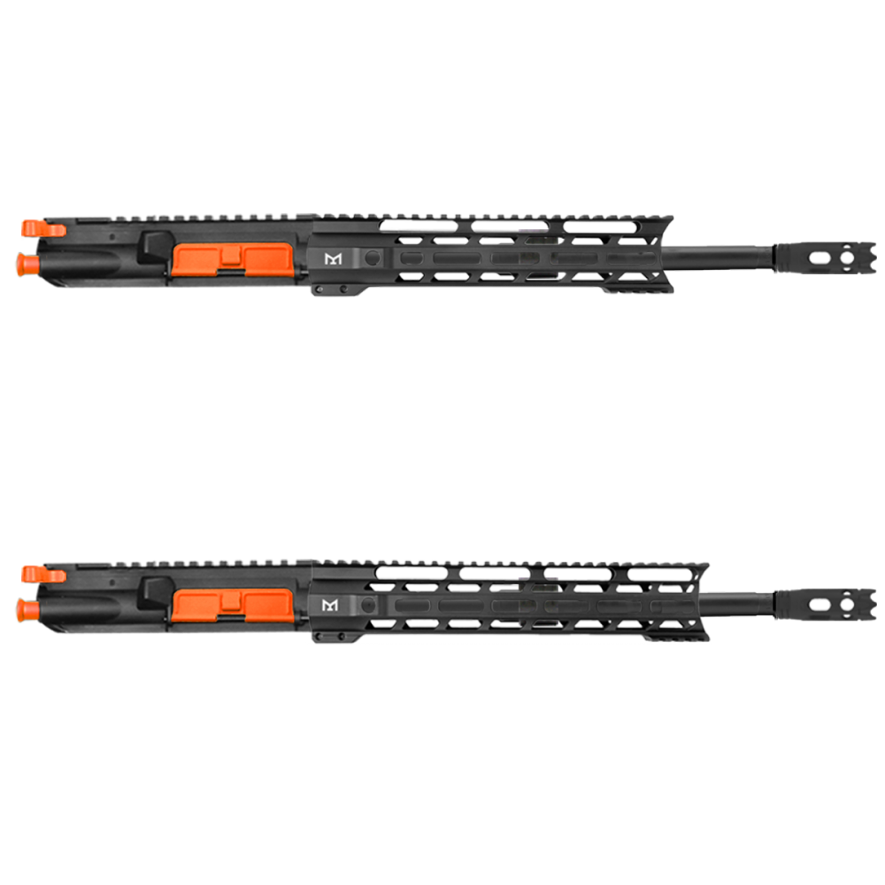 AR-15 5.56 NATO 16" CARBINE KIT WITH 10" OR 12" M LOK HANDGUARD-  CERAKOTE ORANGE- Upper Assembly