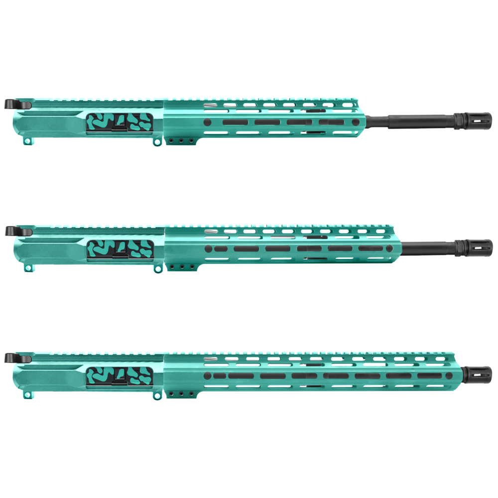 AR-15 5.56 NATO 16" CARBINE KIT WITH M-LOK HANDGUARD LENGTH OPTION - CERAKOTE CAMO RGB - UPPER ASSEMBLY