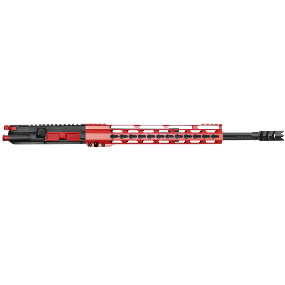 AR15 10" Upper Receiver 5.56 AR15 Upper With Build Kit AR-15 Kit Build Red-img-0