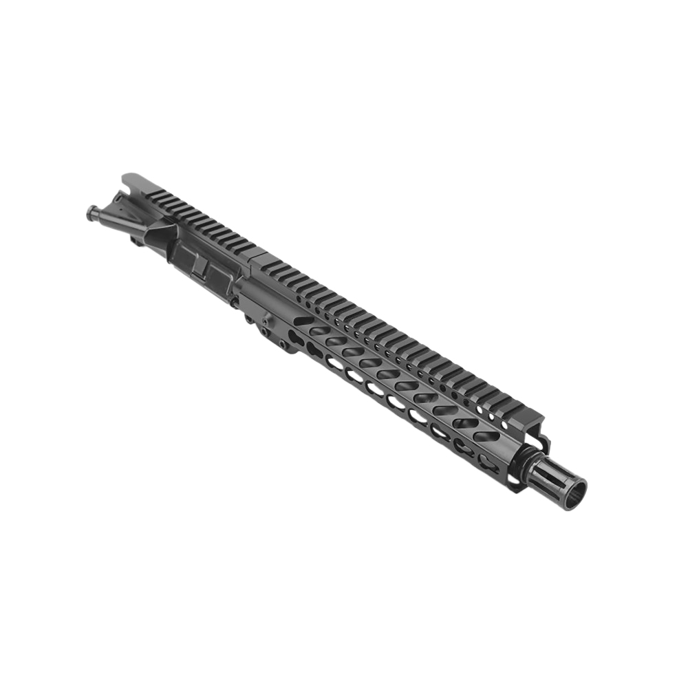 AR15 5.56 NATO 10" CARBINE LENGTH 1:8 TWIST W/ 10" SUPER SLIM KEYMOD HANDGUARD - UPPER ASSEMBLY (NO BCG)